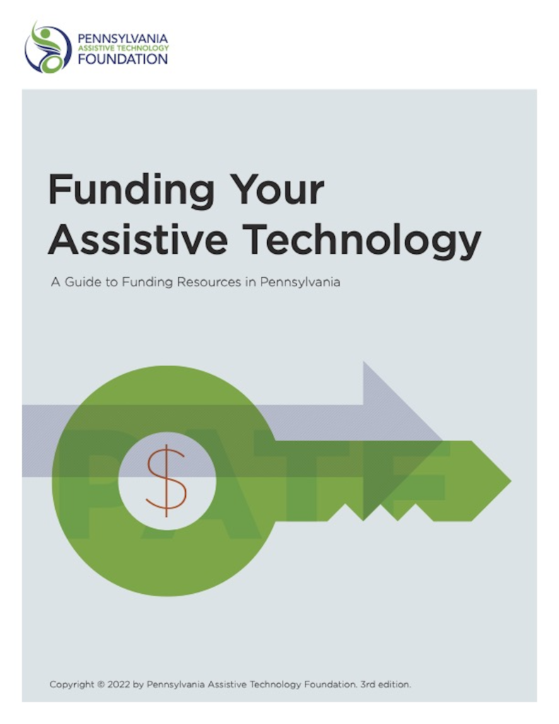 Funding Your Assistive Technology, 3rd Edition, Front Cover 